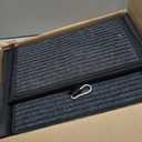 Dog Ramp for Car Truck and SUV Dog Stairs for Large Dogs Folding Pet Stairs with Non-Slip Rug Surface Supports Up to 250 lbs (5 Steps)