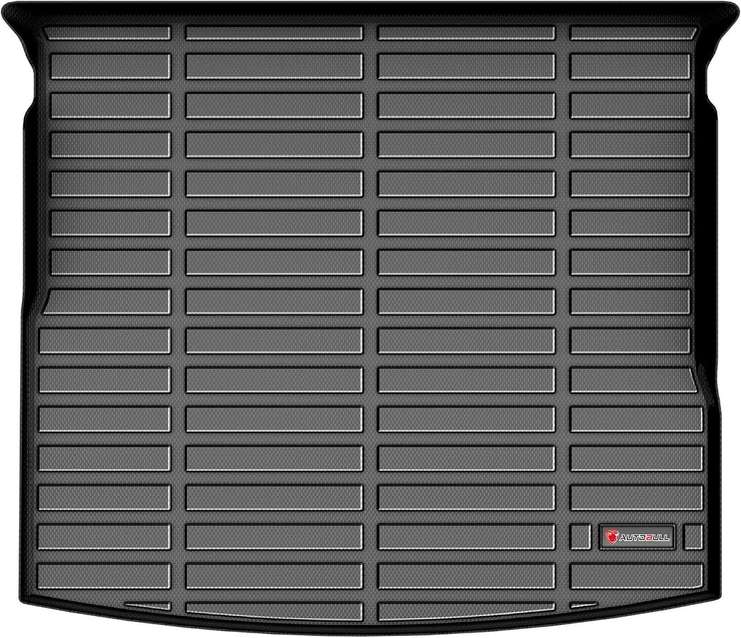 Cargo Liner Compatible with Volkswagen VW Tiguan 5 Passenger 2018-2024 Cargo Mat, All Weather Protection Trunk Liner Rear Trunk mat Black
