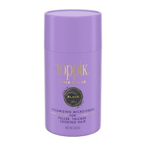 Toppik Hair Filler Keratin Hair Fiber 12g - Hair Thickener for Women, Fuller Looking Hairstyles, Hair Styling Products, Hair Fiber Powder - Black