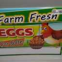 Fresh Eggs for Sale Sign, 18x24 DS Coroplast, Large Outdoor Farm Fresh Eggs Sign with Blank Space for Personal Info