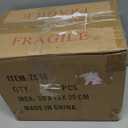 Small Tiffany Table lamp Stained Glass Butterfly Desk Lamp 7X5X9.8 Inch Accent Antique Light (Blue Butterfly)