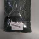 GAWAMAY Decorative Square Throw Pillow Covers 20"x20" Inch Set of 2, Super Soft Chenille Pillows Farmhouse Pillowcase for Living Room Bedroom Sofa Couch Cushion Cover Dark Green 50x50cm (No Insert)