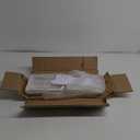 Expandable Shoe Rack Organizer - Adjustable Shoe Rack & Under Cabinet Shelf - for Shoe or Clothing Storage and Organization, Under Shelf Storage (White,2 Pcs)