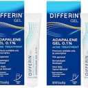 Differin Acne Treatment Gel, 180 Day Supply, Retinoid Treatment for Face with 0.1% Adapalene, Gentle Skin Care for Acne Prone Sensitive Skin, 45g Tube, Pack of 1 (Packaging May Vary)