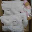 Mindsoft 2 Pcs 118 Inch Pre Strung Happy Birthday Felt Banner with Ball Garland Reusable Natural Handmade Letters & Balls for Birthday Sign Decorations Party Decor Photo Prop(Bohemia Color)