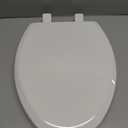Mayfair NextStep2 Toilet Seat with Built-In Potty Training Seat, Slow-Close, Removable that will Never Loosen, Elongated, White