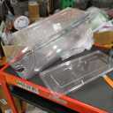 Refrigerator Storage Bins Handles Maximize Fridge Space Kitchen Organization Containers ,  Can Beverage Holder With Lid  2 set (18x6x6 inch)