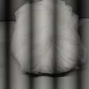 Corner Post Ruffle Bed Canopy Curtain, Double Layer Drape Netting, Floor Mosquito Net with Metal Frame, Bed Curtains for Bedroom(white,70.9x78.7x82.7in)