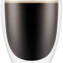 Bodum 12oz Pavina Double Wall Insulated Tumbler, High-Heat Borosilicate Glass, Set of 6, Clear - 2 intact, 2 shattered, 2 missing