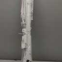 Retractable Baby Gate for Stairs & Doorways, 55" Wide x 33.6" Tall Easy Installation Mesh Dog Gate for Indoor & Outdoor Use,Pet and Dog Safety Gate for Hallways(White)