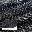 Cakulo Summer Crochet Tops for Women 2025 Short Sleeve V Neck Hollow Out Knit Beach Cover Up Casual Sweater Top (Medium, Black)