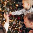 5 x Hamster Christmas Ornaments, Hamster Gifts for Men Women, Hamster Custom Shape Wooden Ornament, Cute Animal Gift for Hamster Lovers on Birthday Xmas Holiday, Hamster Ornaments for Tree Decor