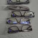 Gaoye Professional Reading Glasses for All Day - Computer Readers with Blue Light Protection - Value Pack (D1-leopard*5)