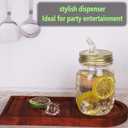 Mason Jar Pour Spouts. free flow Mason Jar Pour Spouts, mason jar for spout regular mouth size 70mm dispenser germination cover. Suitable for any liquid. LeakProof 10Pack + 20 Black Lid Caps (10