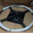 Yoogu Heavy Duty 22 Recliner Chair Sofa Furniture Ring Swivel Base Replacement with 10 Inch Plate (22 inch)