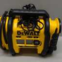 DEWALT Tire Inflator Portable Air Compressor 20V MAX, Car Air Pump with Automatic Shut Off, LED Light, Tool Only (DCC020IB)