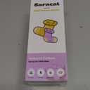 Saracat 100% Cotton Ankle Socks for Girl, Athletic Moisture Wicking Soft Breathable Cute Socks M-L