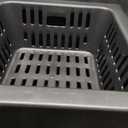 18x18x15 Inch Catch Basin with Stainless Steel Grate, Large Drainage Basin with Debris Basket, French Drain Basin Without Reserved Hole for Yard, Patio, Downspout, Commercial, Municipal Pipeline, Lawn