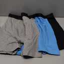 BEENIUBEE Incontinence Underwear for Men 150ML Absorbent Washable Reusable Heavy Flow Bladder Cotton Leak Proof Protective Boxer Briefs 3 Pack (Multicolor01, Large)