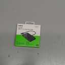 Belkin Multimedia Adapter with USBC Passthrough Power  HDMI, USBA & USBC Ports, 4K Video, Compact Laptop Hub for MacBook, Chromebook, Windows, Travel & Home Office