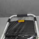 3 Step Ladder, Folding Steel Step Stool with Safety Lock, Anti-Slip Wide Pedals, Pass 800lbs Load Testing, Handrail, Heavy Duty Portable Ladder for Multi-Purpose, Indoor, Office, Kitchen (Black&white)