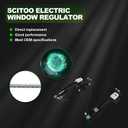 SCITOO Power Window Regulator With Motor For Ford For Focus