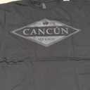 Cancun Mexico Souvenir Retro Beach Vintage Womens Mens T-Shirt, Size 2XL, Men, Black