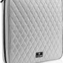 CD Case DVD Holder Storage: 160 Capacity DVD Cases Organizer Portable Wallet Storage - CD Plastic Protective Carrying Binder for Home Travel (Grey)