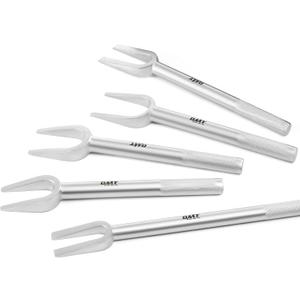 Orion Motor Tech 5-Piece Pickle Fork Tool Set, Ball Joint Separator Pitman Arm Separator and Tie Rod Removal Tool Kit for Separating Ball Joints Tie Rods and Pitman Arms