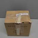 KUAUGST Wall Sconces Sets of 2, Retro Industrial Wall Lamps, Bathroom Vanity Sconces Wall Lighting with White Fabric Shade, Suitable for Bedroom Living Room Corridor Kitchen (Black1)