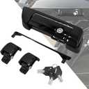 Tour Pack Trunk Hinges Latch Kit Fits For Harley Touring Road King Road Glide Street Glide Ultra Limited Electra Glide CVO Limited FLHTKSE 2014-Later Black