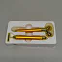 Amirce Face Massager Roller Golden 3D Roller Electric Facial Roller and T Shape Facial Roller Massager Kit Face Rollers