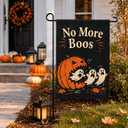 3 x Halloween Party Decorations - Ghost Pumpkin Halloween Garden Flag | Double Sided Halloween Backdrop Banner - Halloween Party Favors Supplies Decor for Garden Yard Porch Patio Lawn Outdoor Outside