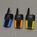 Walkie Talkies for Kids Rechargeable,Toys for Boys and Girls Ages 3-12, 3 Pack Long Range 2-Way Radios, Birthday Gifts,Christmas Stockings, Outdoor Play, Family Games, Hiking Camping Gear (Blue+Orange+Yellow)