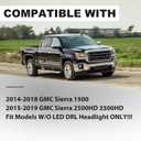 Headlight Assembly Compatible with 2014-2018 GMC Sierra 1500 W/O DRL