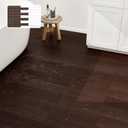 36 Pack Peel and Stick Vinyl Floor Tiles 54 Sq. Ft., Upgraded 0.07-Inch 36" x 6", Wood Look Waterproof Self-Adhesive Flooring Planks, DIY Flooring for Kitchen, Bathroom, Living Room, RV, Dark Brown