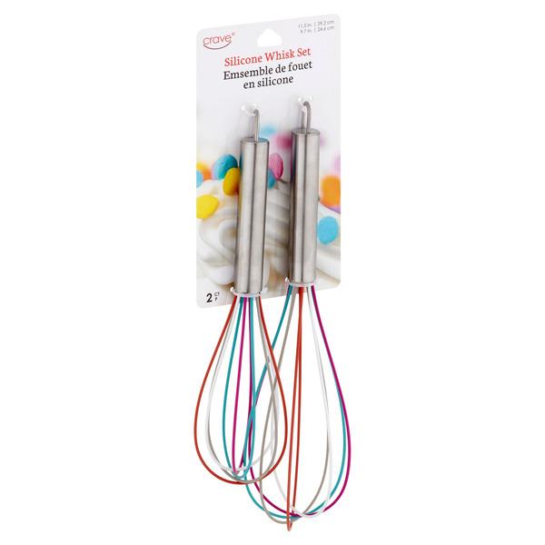 Crave Silicone Whisk Set