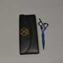 PRO Blue Dragon Hair Cutting Sharp Barber Scissors 7" Light weight German Made Steel With Finger Rest