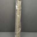 LazBlinds No Drill Roman Shades, Light Filtering, 29" W x 64" H, Cream