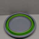 Ahyuan Collapsible Portable Wash Basin Dishpan 5L Kitchen Dish Pans Washing Basin Foldable Wash Dish Tub for Camping Supplies, Marine, Camper Accessories for Travel Trailers (Green)