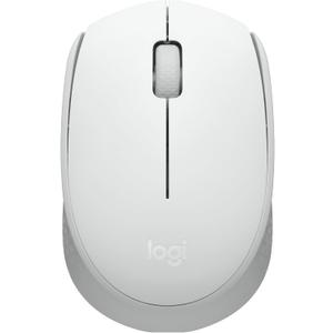 Logitech M170 Wireless Mouse for PC, Mac, Laptop, 2.4 GHz with USB Mini Receiver, Optical Tracking, 12-Months Battery Life, Ambidextrous - Off White
