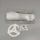 Auto Face Tracking Tripod 360 Rotating Phone Stand with Tripod Heads, No App, Remote & Gesture Control, Tripods & Monopods Compatible, Rechargeable Smart Shooting Stand for Tiktok Live Recording White