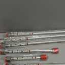 JZXSJ 6 Pieces Multi-Sizes Airless Paint Sprayer Tip Extension Pole,Airless Paint Sprayer Spray Gun Tip Extension Pole Rod,Extension Spray Wand(8/12/16/20/30/40inch)