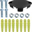 ACFHRL2 Polycarbonate Bladed Trimmer Head Fit for Ryobi 18V, 24V and 40V RY40210, RY40210A String Trimmers with 8 Quick-Loading Blades