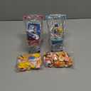 134pcs Mini Shopping Cart Basket Miniature Food Drink Bottle Supermarket Metal Handcart Toys Doll House Store Cosplay Game Dollhouse Grocery Fruit Cake Bread Party Trolley Model Dollar Bills