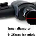 Vacuum Cleaner Replacement Metal Base Brush Head Compatible with Miele Vacuum Cleaner Accessory