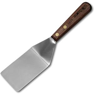 Dexter-Russell Pancake Turner, Stainless Steel with Walnut Handle, 4 x 2-1/2" Dexter-Russell Pancake Turner, Stainless Steel with Walnut Handle, 4 x 2-1/2"