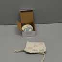 7 Pack 3D Baby Monthly Milestone Card Signs Baby Announcement Sign Double Sided Hello World Newborn Signs Wooden Circles Discs for Welcome Newborn Boy Girl Photo Props(Slate Blue, Letter)