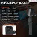 Set of 8 Ignition Coil Pack & Iridium Spark Plugs Compatible with V8 5.4L 4.6L Ford Expedition F150 F250 F350 Explorer Excursion E150 E250 E350 Crown Victoria Mustang Lincoln Replace DG508 FD503 SP479