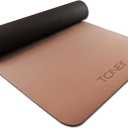TONE Fitness Yoga Mat 1/4" Thick Non Slip Exercise & Pilates Mat for Home Workouts with Carrying Strap | Multiple Options